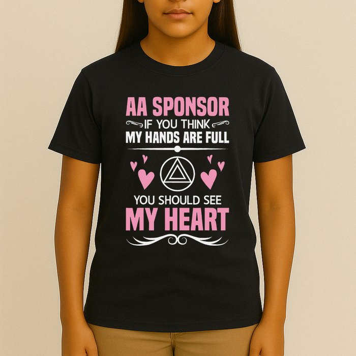 Alcoholics Anonymous Aa Sobriety Recovery Aa Na Sponsor T-Shirt