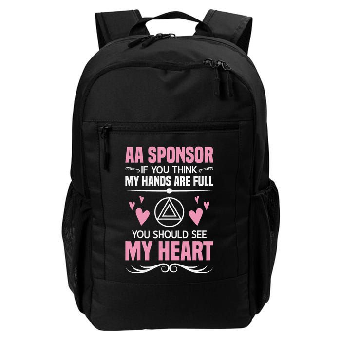 Alcoholics Anonymous Aa Sobriety Recovery Aa Na Sponsor Backpack