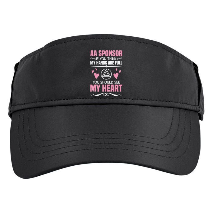 Alcoholics Anonymous Aa Sobriety Recovery Aa Na Sponsor Adult Drive Performance Visor