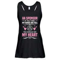 Alcoholics Anonymous Aa Sobriety Recovery Aa Na Sponsor Ladies Essential Flowy Tank