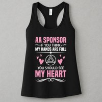 Alcoholics Anonymous Aa Sobriety Recovery Aa Na Sponsor Womens Tank Top