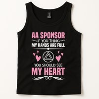 Alcoholics Anonymous Aa Sobriety Recovery Aa Na Sponsor Tank Top