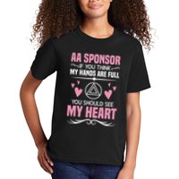 Alcoholics Anonymous Aa Sobriety Recovery Aa Na Sponsor Kids T-Shirt