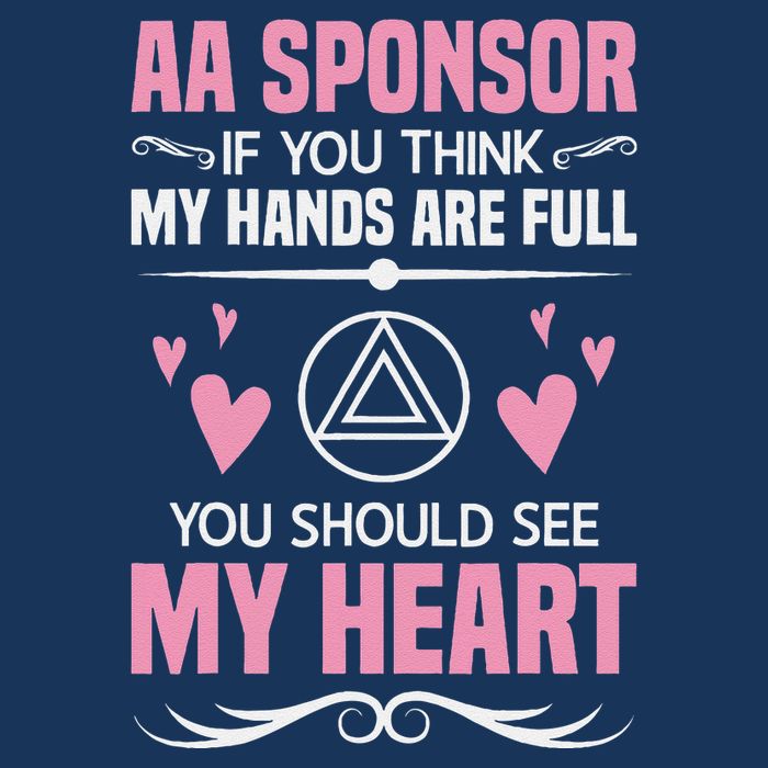 Alcoholics Anonymous Aa Sobriety Recovery Aa Na Sponsor Infant Baby Jersey Bodysuit