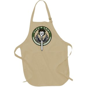 Alexs Army Full-Length Apron With Pockets