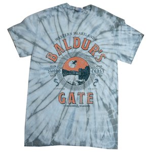 Adventure Awaits At Baldurs Gate Tie-Dye T-Shirt