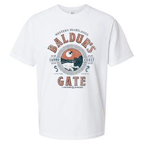 Adventure Awaits At Baldurs Gate Sueded Cloud Jersey T-Shirt