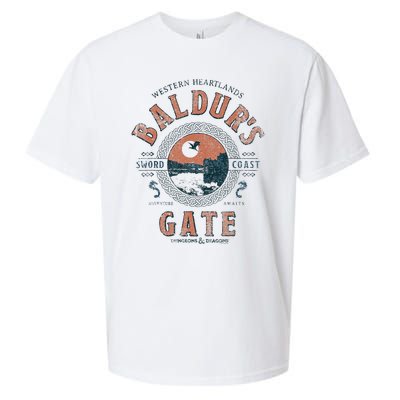 Adventure Awaits At Baldurs Gate Sueded Cloud Jersey T-Shirt