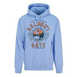 Adventure Awaits At Baldurs Gate Unisex Surf Hoodie