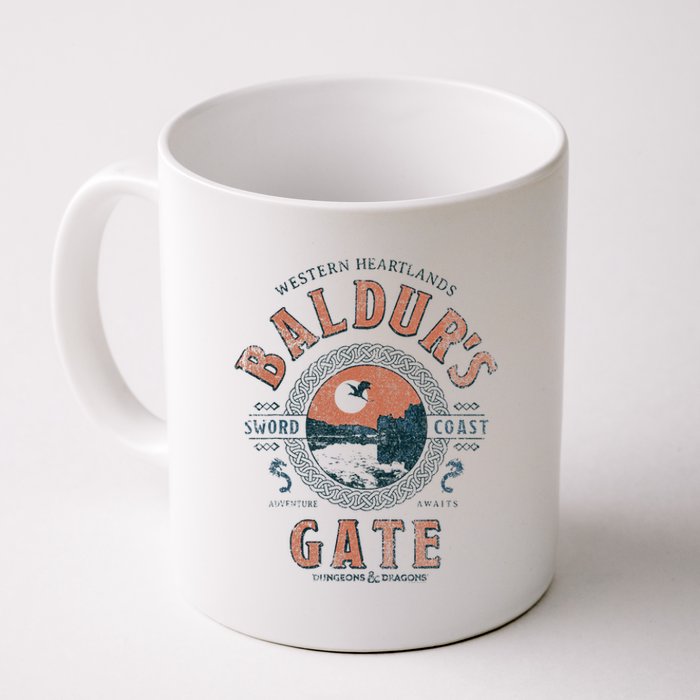 Adventure Awaits At Baldurs Gate Coffee Mug