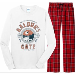 Adventure Awaits At Baldurs Gate Long Sleeve Pajama Set