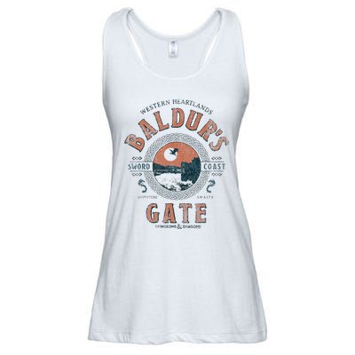 Adventure Awaits At Baldurs Gate Ladies Essential Flowy Tank