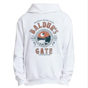 Adventure Awaits At Baldurs Gate Urban Pullover Hoodie