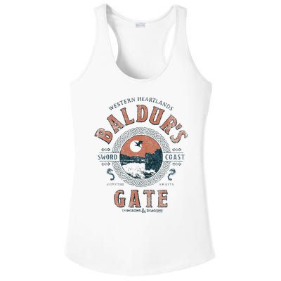 Adventure Awaits At Baldurs Gate Ladies PosiCharge Competitor Racerback Tank