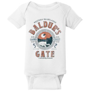 Adventure Awaits At Baldurs Gate Baby Bodysuit