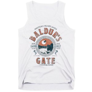 Adventure Awaits At Baldurs Gate Tank Top