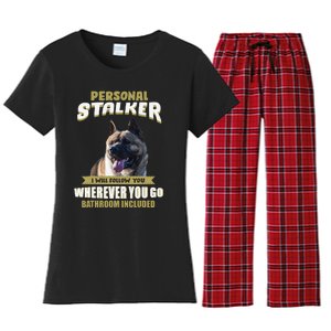 American Akita American Akita gift for mother's day Women's Flannel Pajama Set