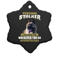 American Akita American Akita gift for mother's day Ceramic Star Ornament