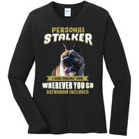 American Akita American Akita gift for mother's day Ladies Long Sleeve Shirt