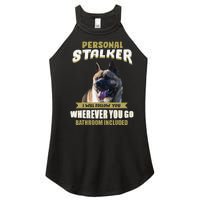 American Akita American Akita gift for mother's day Women's Perfect Tri Rocker Tank