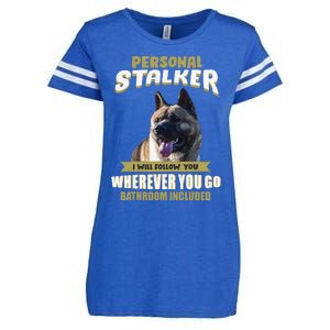 American Akita American Akita gift for mother's day Enza Ladies Jersey Football T-Shirt