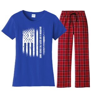 An Arrow A Day Keeps The Archery Coach Away American Flag Cute Gift Women's Flannel Pajama Set