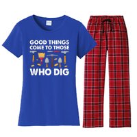 Archaeology Anthropology Archaeologist Gift Women's Flannel Pajama Set