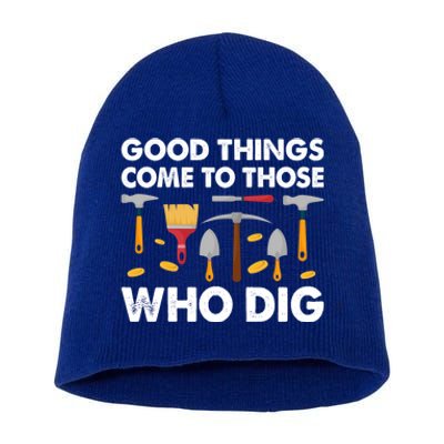 Archaeology Anthropology Archaeologist Gift Short Acrylic Beanie