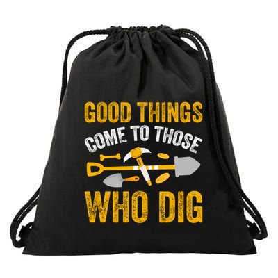 Archaeology Anthropology Archaeologist Great Gift Drawstring Bag