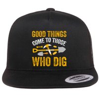 Archaeology Anthropology Archaeologist Great Gift Flatbill Hat