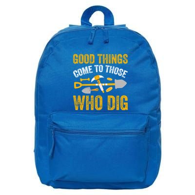 Archaeology Anthropology Archaeologist Great Gift 16 in Basic Backpack