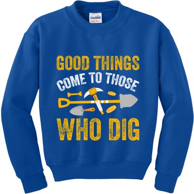 Archaeology Anthropology Archaeologist Great Gift Kids Sweatshirt