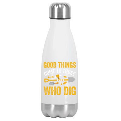 Archaeology Anthropology Archaeologist Great Gift Stainless Steel Insulated Water Bottle