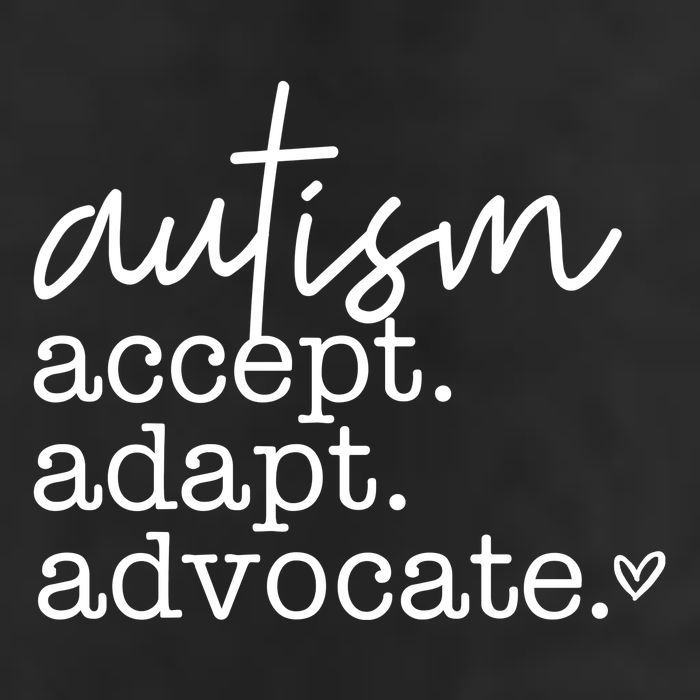 Autism Accept Adapt Advocate 25L Jumbo Tote