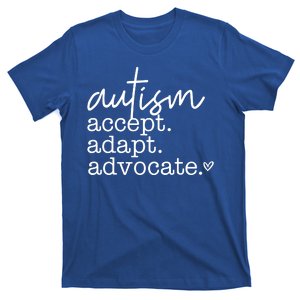 Autism Accept Adapt Advocate T-Shirt