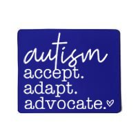 Autism Accept Adapt Advocate Mousepad