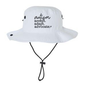 Autism Accept Adapt Advocate Legacy Cool Fit Booney Bucket Hat