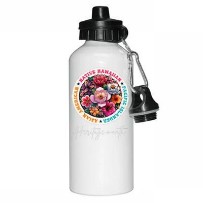 Aapi Asian American Pacific Islander Month Heritage Vintage Aluminum Water Bottle