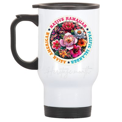 Aapi Asian American Pacific Islander Month Heritage Vintage Stainless Steel Travel Mug