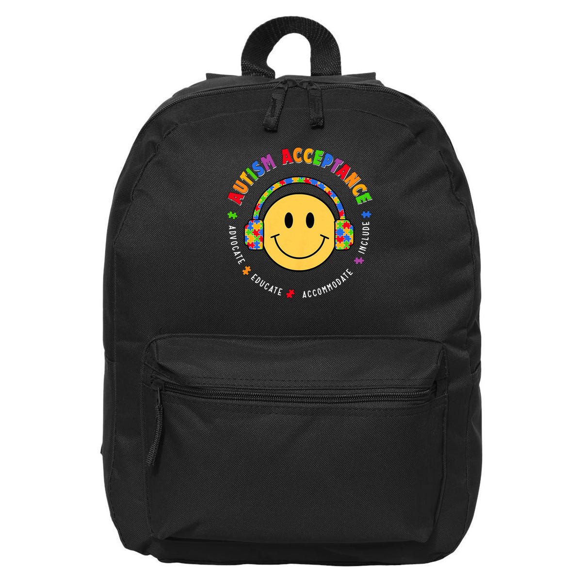 Autism Awareness Acceptance Special Education Teacher 16 in Basic Backpack
