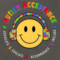 Autism Awareness Acceptance Special Education Teacher Cotton Canvas Backpack