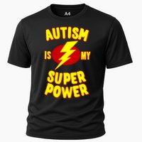 Autism Awareness Autism Is My Super Power Cooling Performance Crew T-Shirt