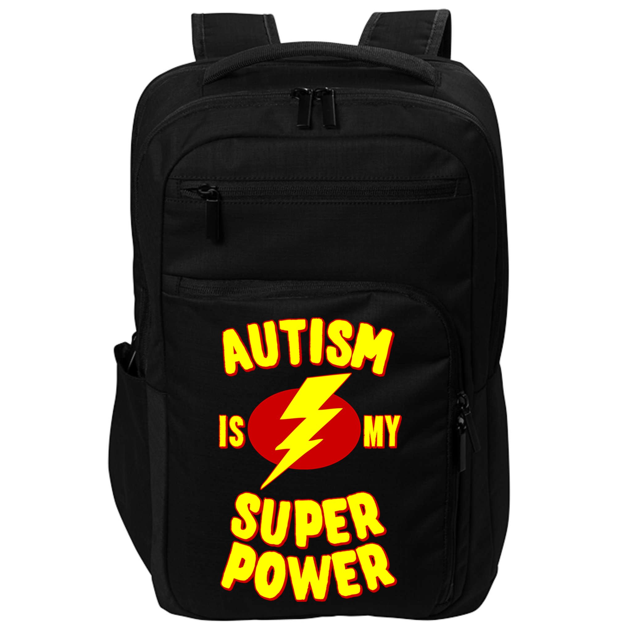 Autism Awareness Autism Is My Super Power Impact Tech Backpack
