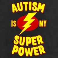 Autism Awareness Autism Is My Super Power 25L Jumbo Tote