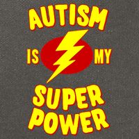 Autism Awareness Autism Is My Super Power Cotton Canvas Backpack