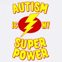 Autism Awareness Autism Is My Super Power Garment-Dyed Sweatshirt