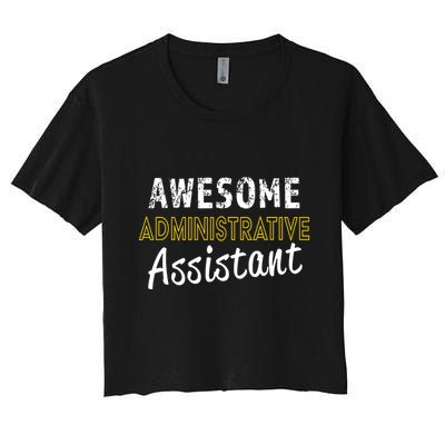 Administrative Assistant Appreciation Gift Admin Day Crop Top