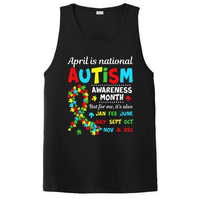 Autism Awareness April Is National Autism Awareness Month PosiCharge Competitor Tank