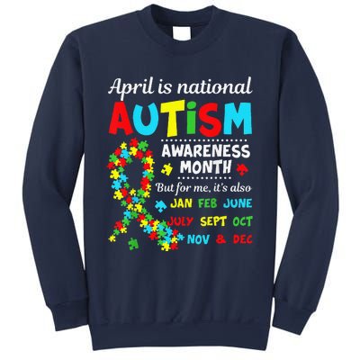 Autism Awareness April Is National Autism Awareness Month Sweatshirt