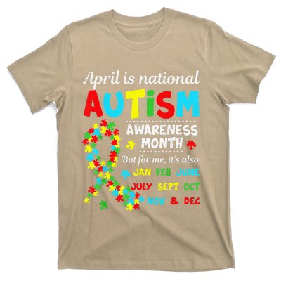 Autism Awareness April Is National Autism Awareness Month T-Shirt